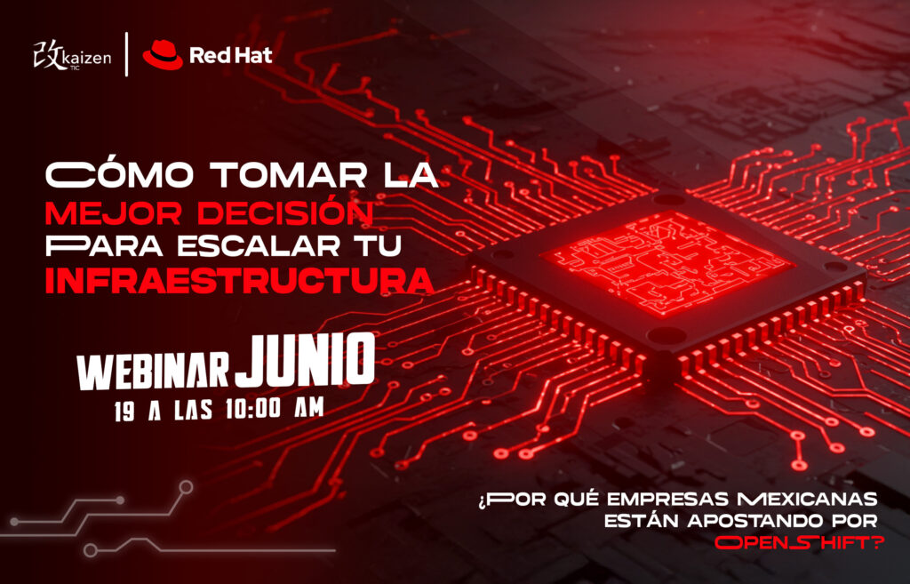 Webinar gratuito sobre infraestructura Kaizen TIC