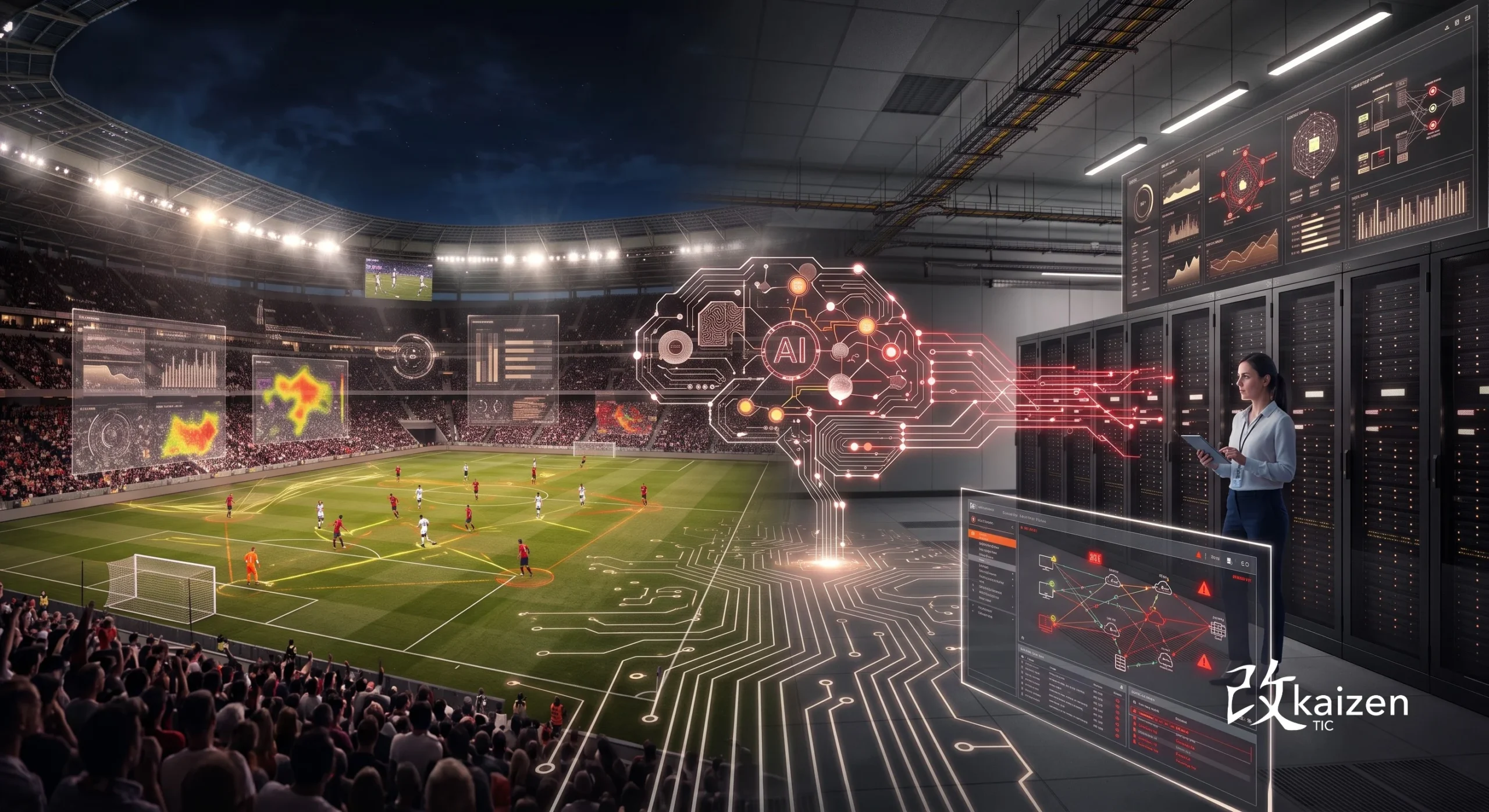 Estadios Infeaestructura Kaizen TIC
